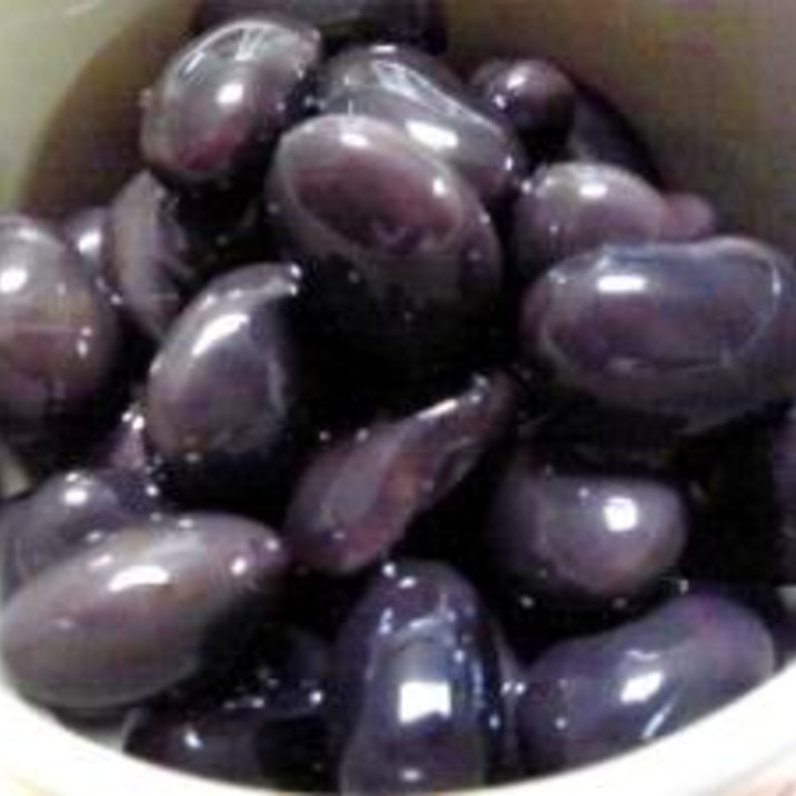 あんまり甘くない黒豆 レシピ 作り方 By Hayasasa 楽天レシピ